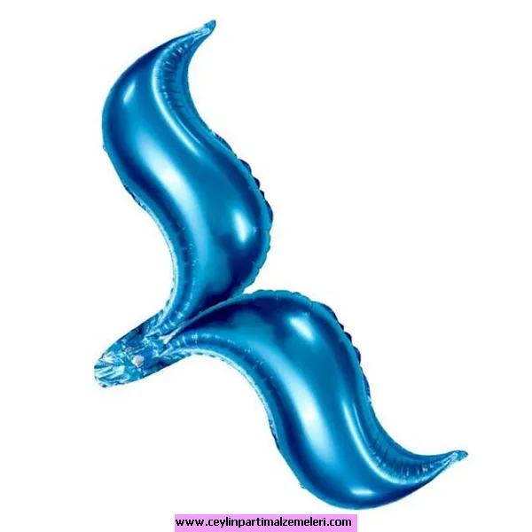 Deniz Kızı Kuyruk Folyo Balon